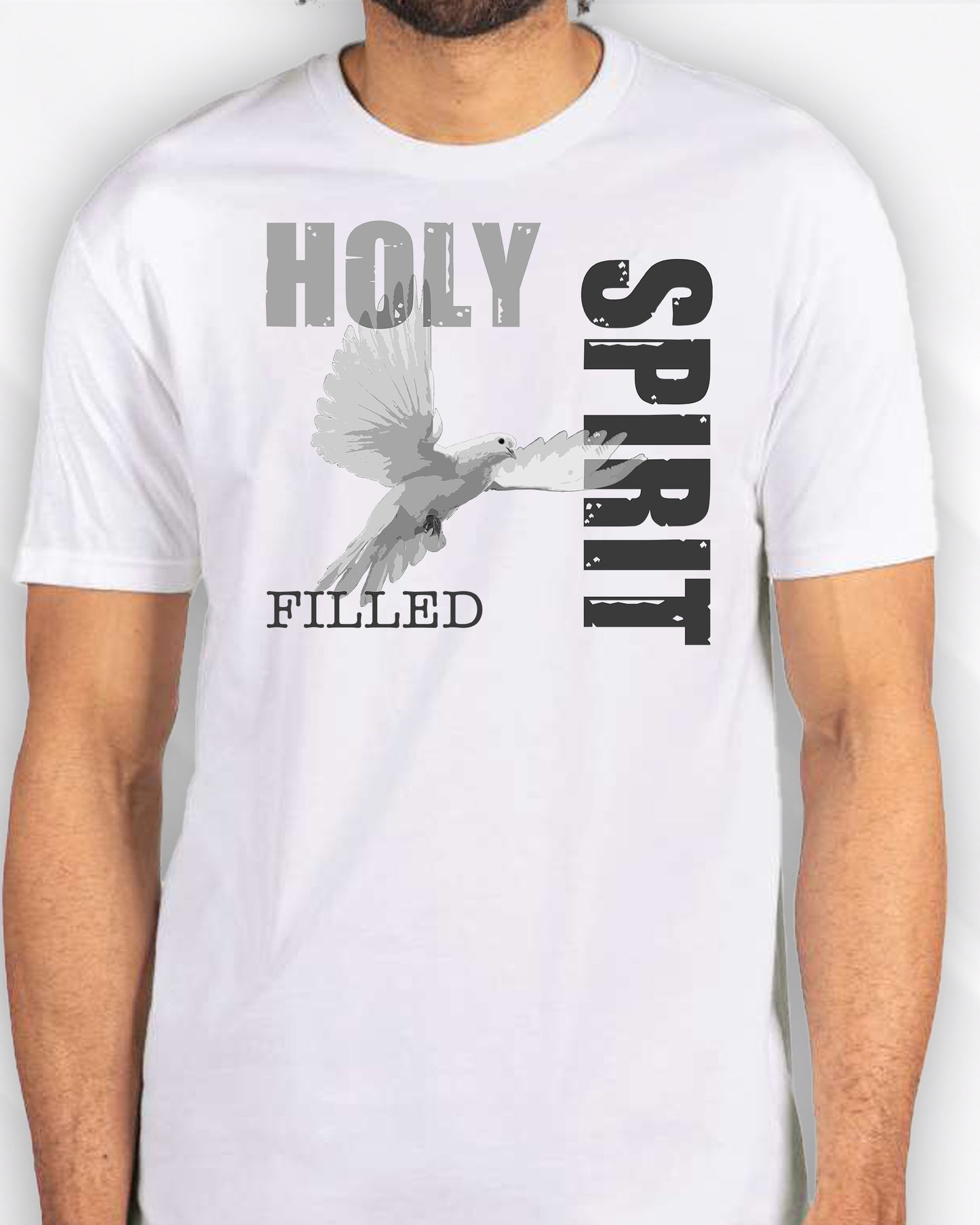 Holy Spirit Filled White T-Shirt