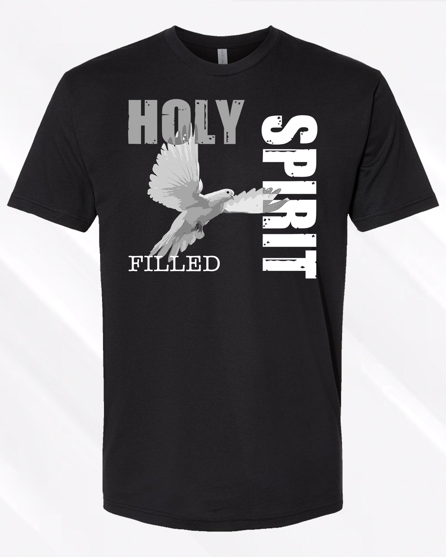 Holy Spirit Filled Black T-Shirt