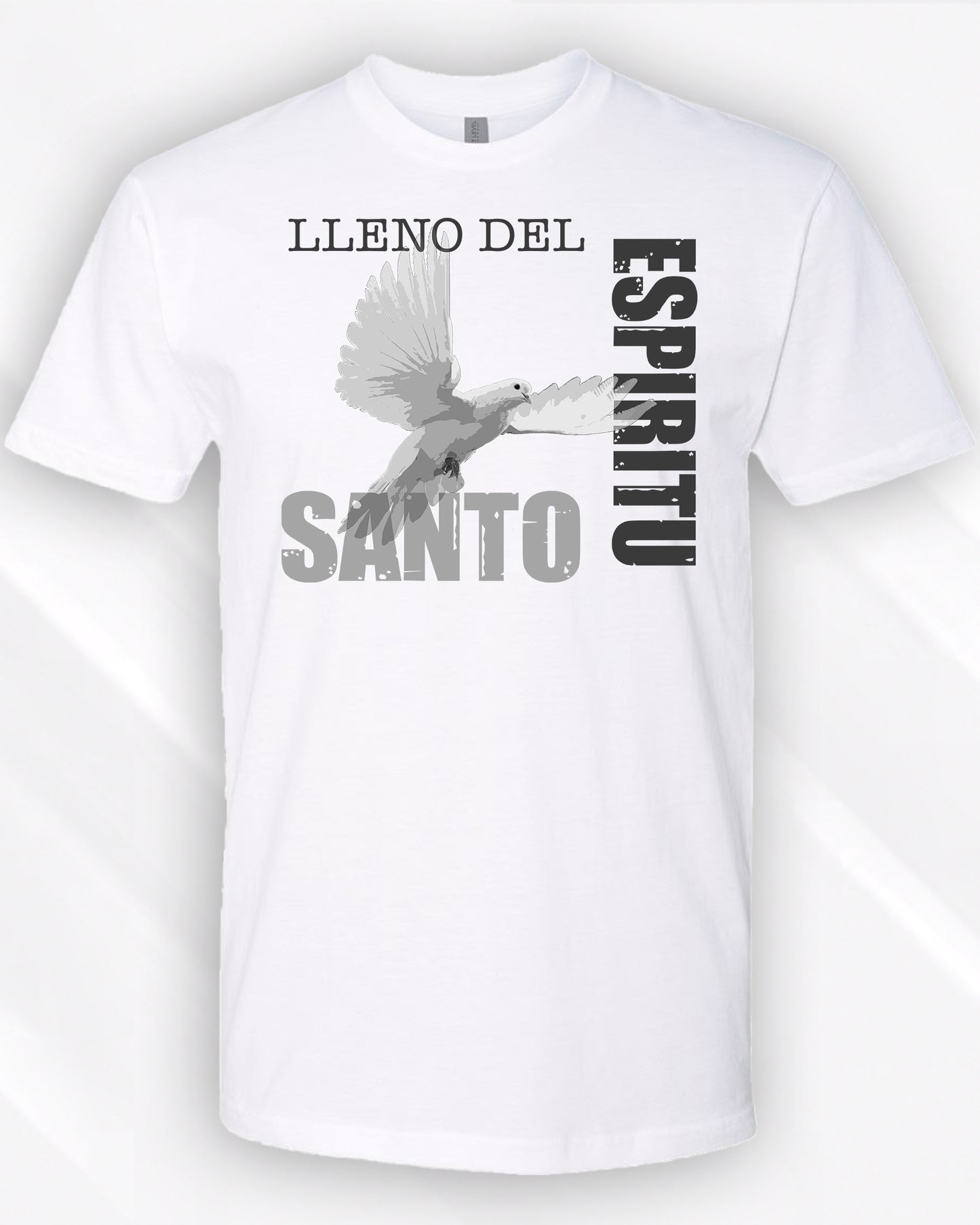 Lleno del Espíritu Santo Camiseta Blanca